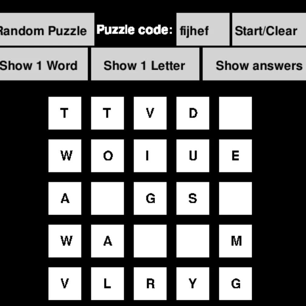 Puzzle Code of the Day for October 27, 2023: fijhef

This AI-generated image contains hints about the words in the puzzle. To play this puzzle, go to playwordfive.com.