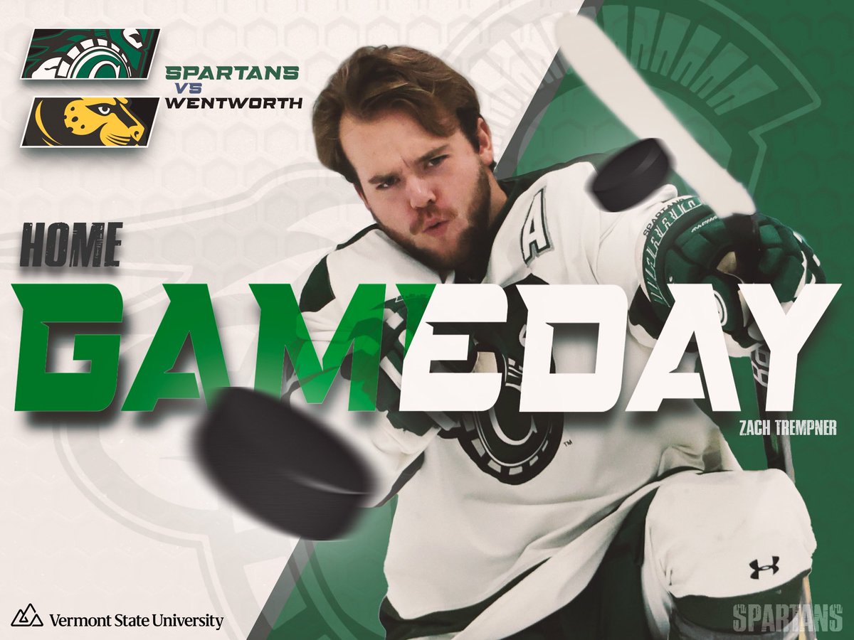 IT IS TIME! 

Your Castleton Spartans kick off the 2023-2024 season tonight for the Home Opener against Wentworth at 7pm at Spartan Arena! See you all there!