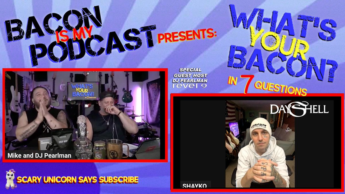 Bacon Is My Podcast (@baconismypod) on Twitter photo Monday’s <a href="/baconismypod/">Bacon Is My Podcast</a> guest, <a href="/shayleybourget/">Shayley Dayshell Bourget</a> from <a href="/dayshell/">DayShell🐚</a> takes on #whatsyourbacon in #7questions on strangerhoodtv.com and all streaming platforms featuring special guest co-host DJ from <a href="/revel9/">REVEL 9</a> ! #baconismypod #baconismypodcast #TheDen #podcasts #podcast #podcasting Monday’s <a href="/baconismypod/">Bacon Is My Podcast</a> guest, <a href="/shayleybourget/">Shayley Dayshell Bourget</a> from <a href="/dayshell/">DayShell🐚</a> takes on #whatsyourbacon in #7questions on strangerhoodtv.com and all streaming platforms featuring special guest co-host DJ from <a href="/revel9/">REVEL 9</a> ! #baconismypod #baconismypodcast #TheDen #podcasts #podcast #podcasting