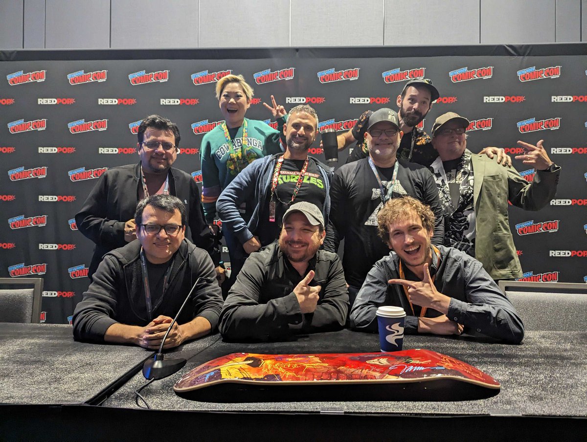 Couldn't make it to NYCC? @CBCCPodcast's new episode has the full @IDWPublishing TMNT panel that they moderated! Plus, an interview with the coolest dude of them all, @kevineastman86. Listen here: comicbookcouplescounseling.com/post/kevin-eas…