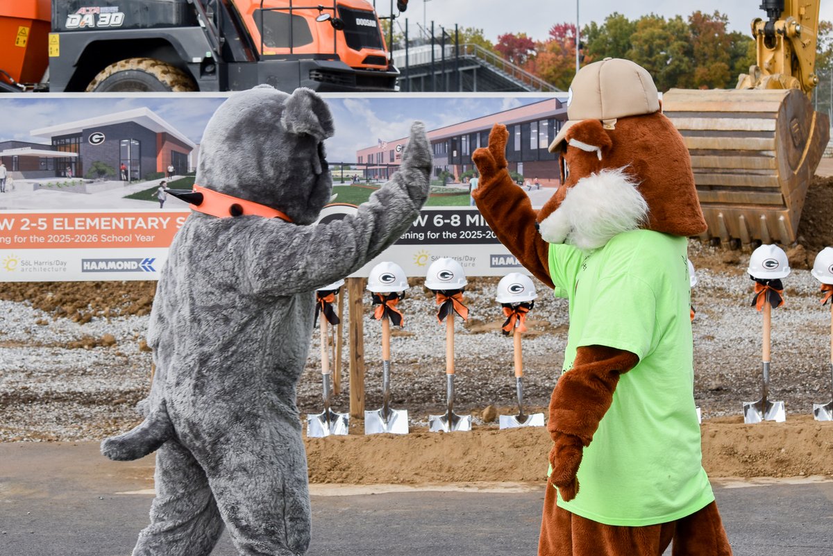 We celebrated a huge milestone for <a href="/Green_Bulldogs/">Green Bulldogs</a>  and <a href="/cityofgreen/">City of Green</a>  with the groundbreaking of 3 new facilities. This also marks the beginning of a new partnership between the City and the District, working together to improve Green's educational &amp; recreational facilities.