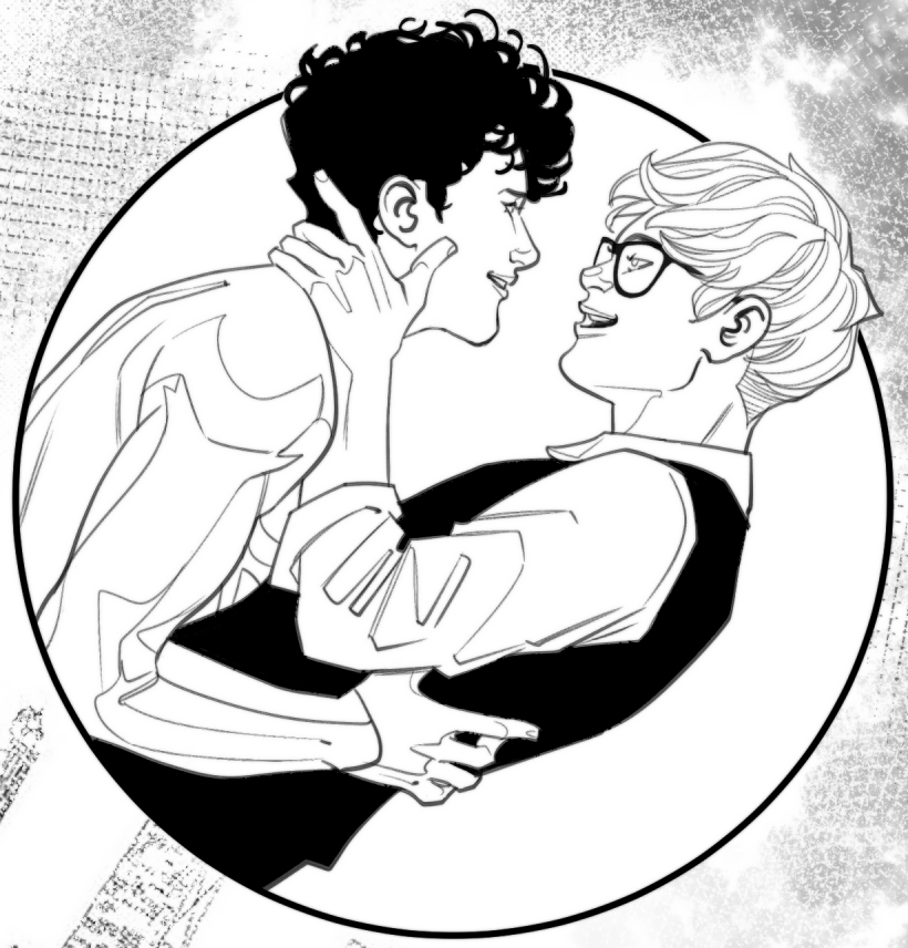 S_Marguerite's tweet photo. WIP #inks - Jon & Jay - working on a Jon and Jay story about "queer romance within Sup-family life" on the words of the great @parentdaniel
edited by the amazing @Paul_Kaminski
- #JonKent #JayNakamura #Superman #Supfamily #dccomics #comicsart #margueritesauvage https://t.co/tN4HuULZx3