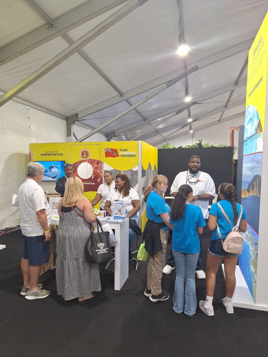 BVIFinance's tweet photo. Day 2 Recap at the Fort Lauderdale International Boat Show 2023 (FLIBS)
Discussions and interactions continued with the amazing booth visitors.
#BVI #BVIfinance #FLIBS2023 #VISR #Shipping https://t.co/B7skZP6SPB
