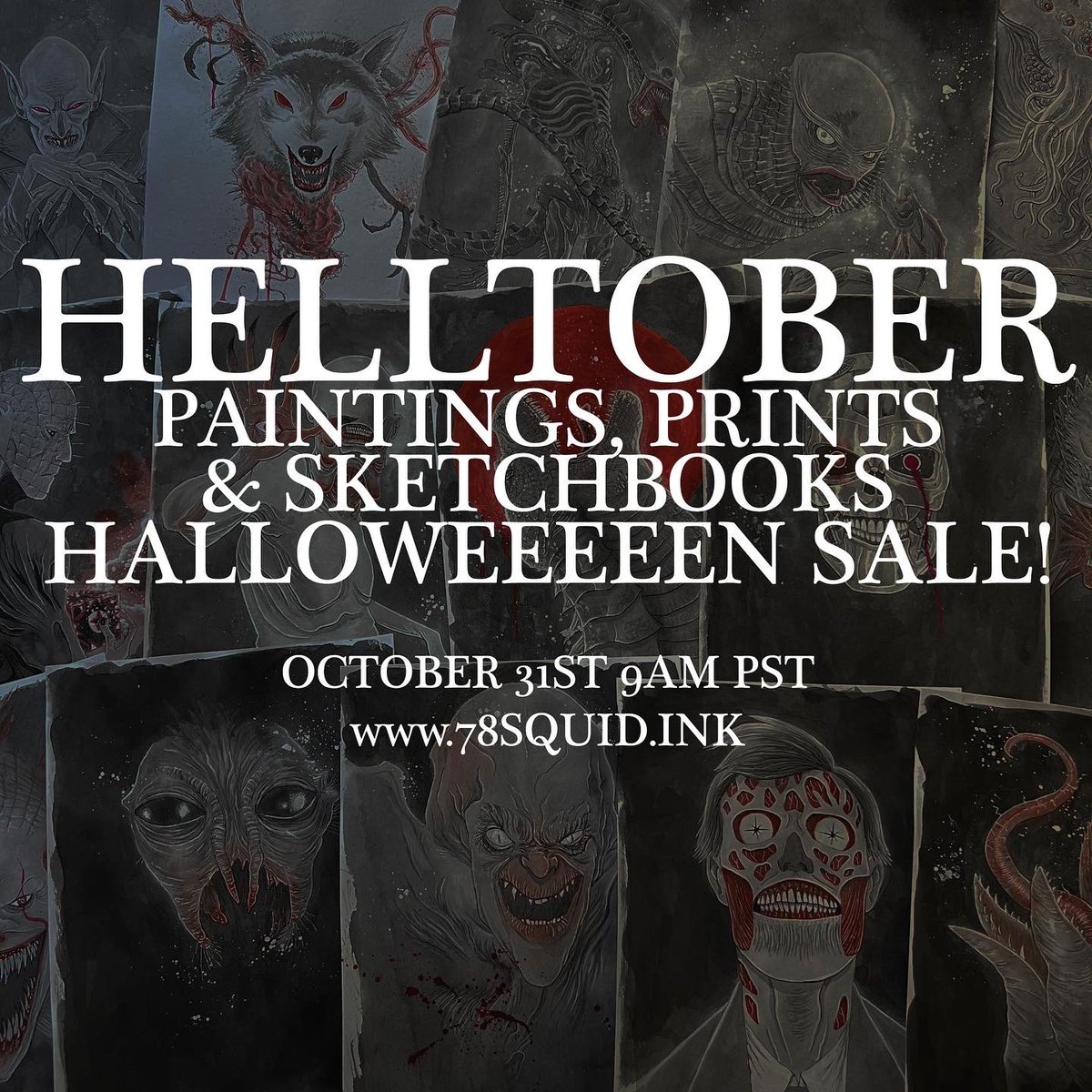 Templesmith's tweet image. Helltober day 27: Mars Attacks.

This film blew my mind as a kid. The aliens are pretty iconic. #marsattacks #helltober