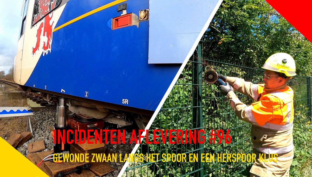 🦢Zwaan in nood en een ontsporing.🚂 

In deze aflevering helpen wij samen met de dierenambulance een gewonde zwaan. Ook kijken jullie mee hoe wij een ontspoorde trein weer op het spoor zetten!

LINK NAAR VIDEO!

youtu.be/Ui2nWlOipfs?si…