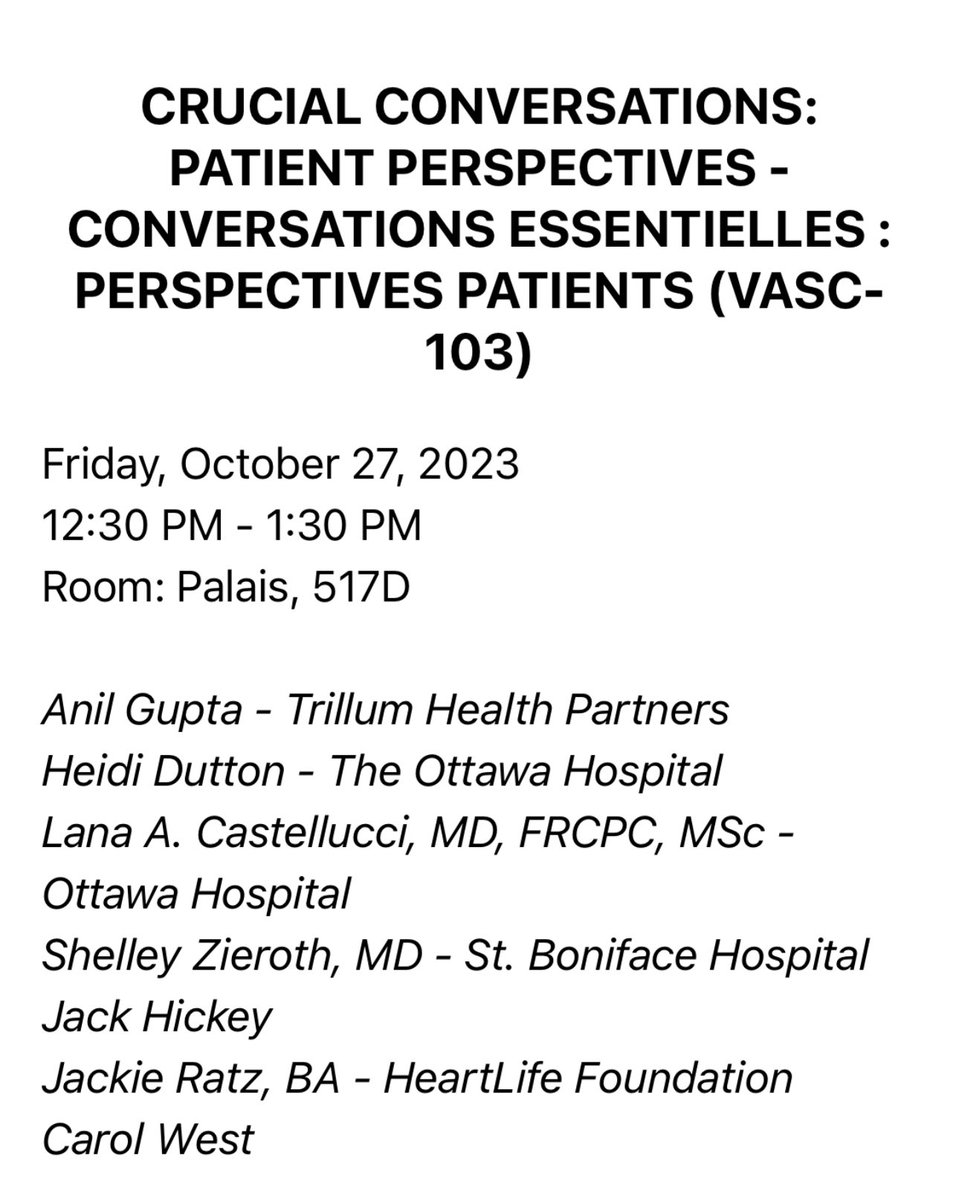 Thrombosis Canada tweet media