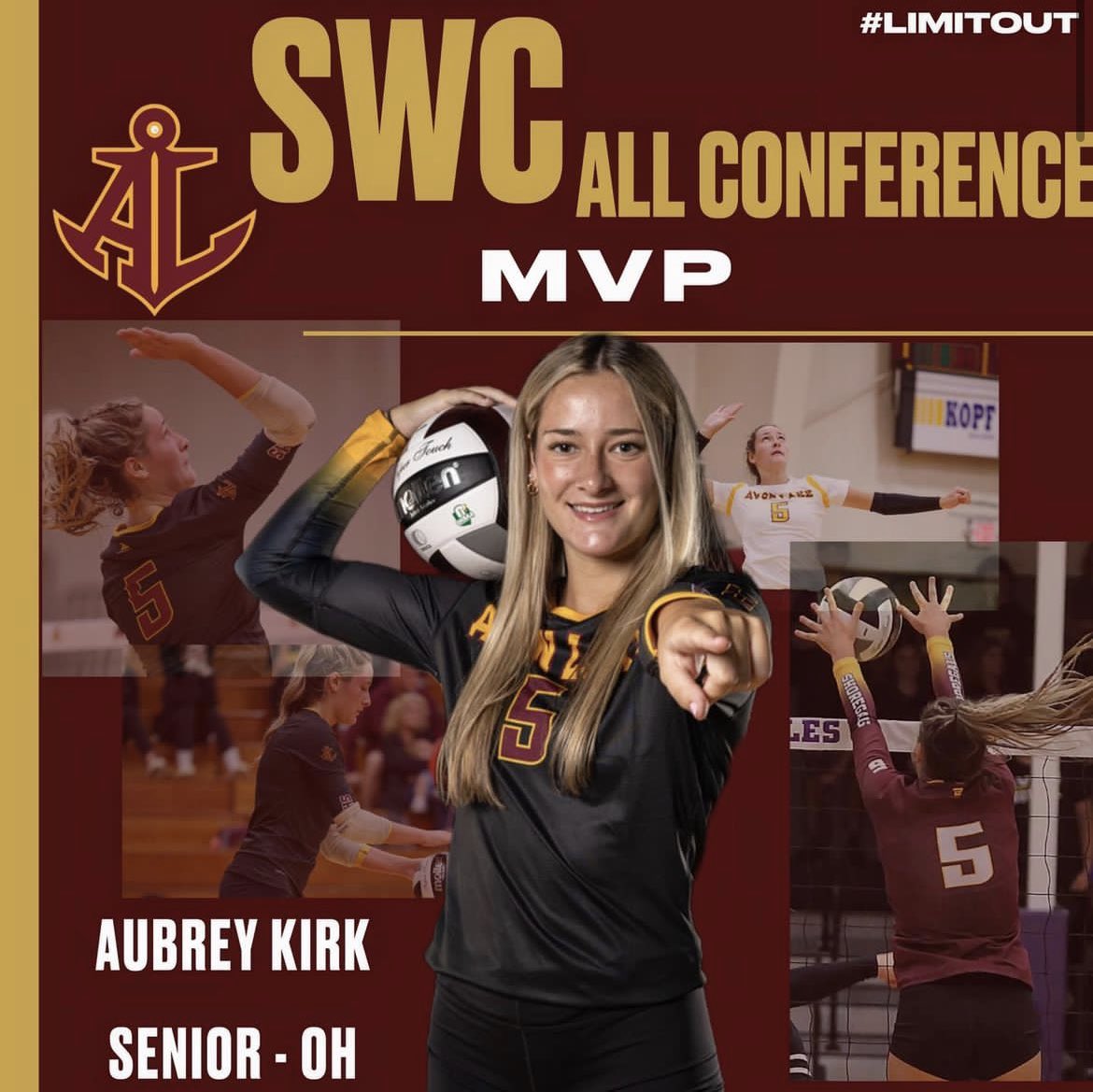 ALVolleyball's tweet photo. 🚨SWC ALL CONFERENCE AWARDS🚨

Congrats to Aubrey Kirk, Stephanie Smith, Rachel Meyer, Dani Mcarthur, Sydney Haibach, &amp; Sydney Krieg! https://t.co/6fvtjPDt1b