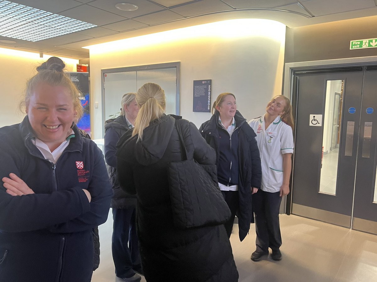 Caitlin1888's tweet photo. Thatโs a wrap for our summative sim assessment !! ๐๐๐
One step closer to becoming RMs ๐โฆthank you @QUBInterSim for the very warm welcome today and to all @QUBSONM staff for continued support & patience ๐โฆalso, we made the board !!! โจ #MidwiferyMSc #Feb22s #MidSim https://t.co/xbpcRTFCGG
