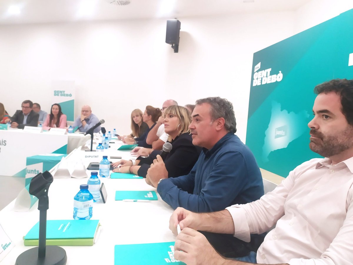 Avui a #santfeliu a la Fàbrica de les Tovalloles ha tingut lloc la jornada d'estratègia de política municipal de <a href="/juntsxcat/">Junts per Catalunya🎗</a> que ha inaugurat el nostre tinent d'alcalde <a href="/JaumeManyoses/">Jaume Manyoses Canadell🎗🌹</a>