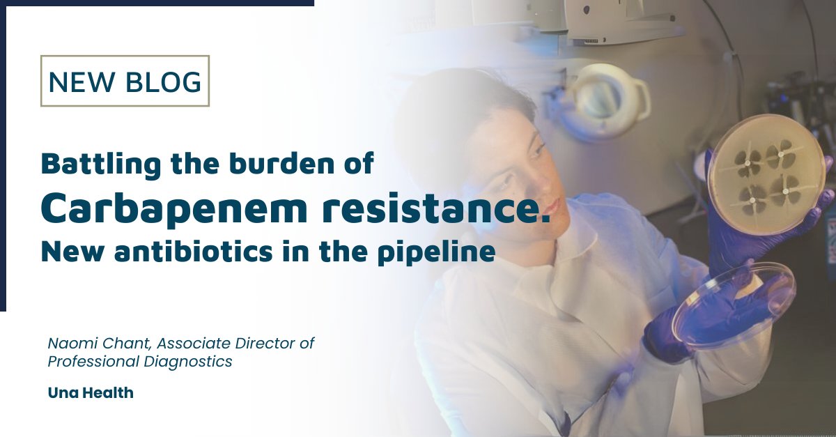 UnaHealth's tweet photo. #AntibioticResistance claims 1.27 million lives annually.
The effectiveness of new #antibiotics depends on the type of #carbapenemase produced and identifying the specific resistance mechanisms plays a crucial role in treatment.
Check out our latest blog: https://t.co/ZLPxVclZhx https://t.co/AAMgtPt1ll