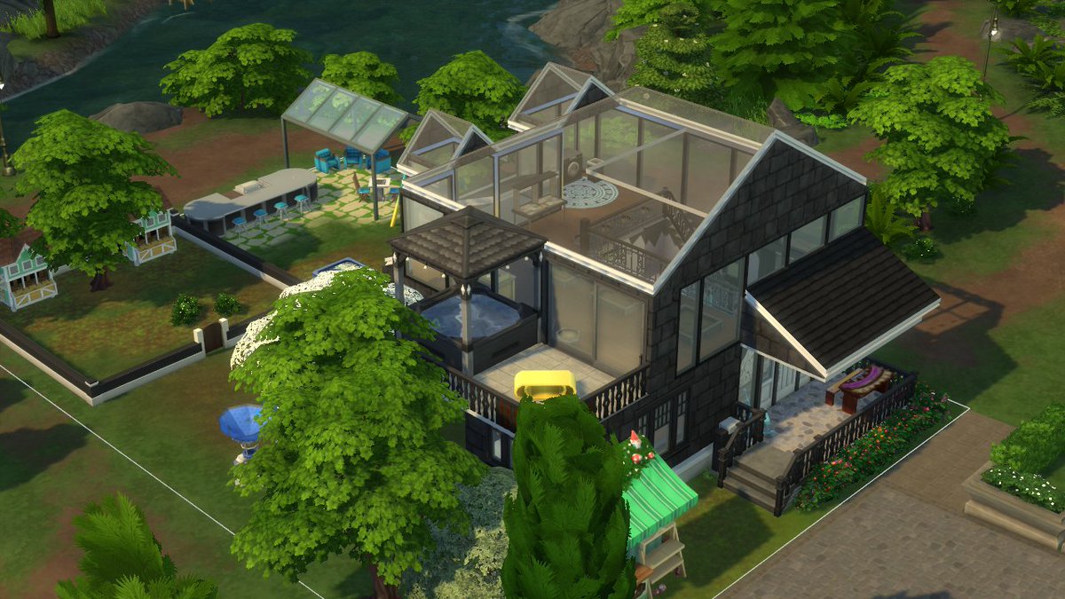 Construction is complete! Now on the gallery! ID; Lilywitch13 #Sims #Sims4 #TS4 #dream #twitch #streamer #twitchstreamer #SimsCommunity #simsbuild #simsnocc