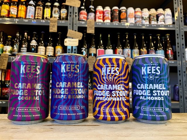 🆕🇳🇱 Did you know that I have got four new Kees Caramel Fudge Stout variants? 💥 Cognac Barrel-Aged 💥 Brandy Barrel-Aged 💥 Stroopwafel 💥 Almonds Available for delivery, Click & Collect, or over the counter. See our ever-changing range of stouts on the website.