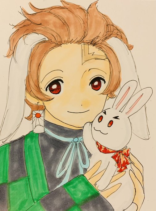 「male focus stuffed bunny」 illustration images(Latest)