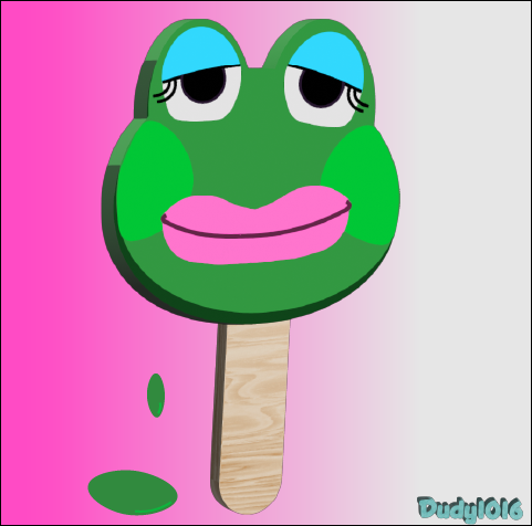 kalae_kid's tweet image. Art of the day, Jambysicle (by me!) #October27 #acnh #art #octoberart