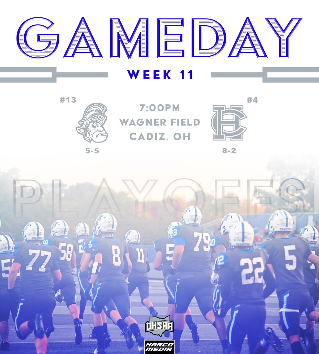 HC_Football__'s tweet photo. Welcome to the Postseason! https://t.co/j24znEpYty