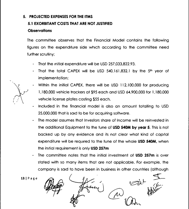 Sambannz's tweet photo. According to Parliament minority report, Digital number plates company wants US$ 257,000,000 as initial capital.
But, within the 5th-Year of implementation, they will want US$ 540,000,000 for "reinvestment" which is over 53% the initial capital. 😂😂
"Economics that works" https://t.co/PQugrY0gmg