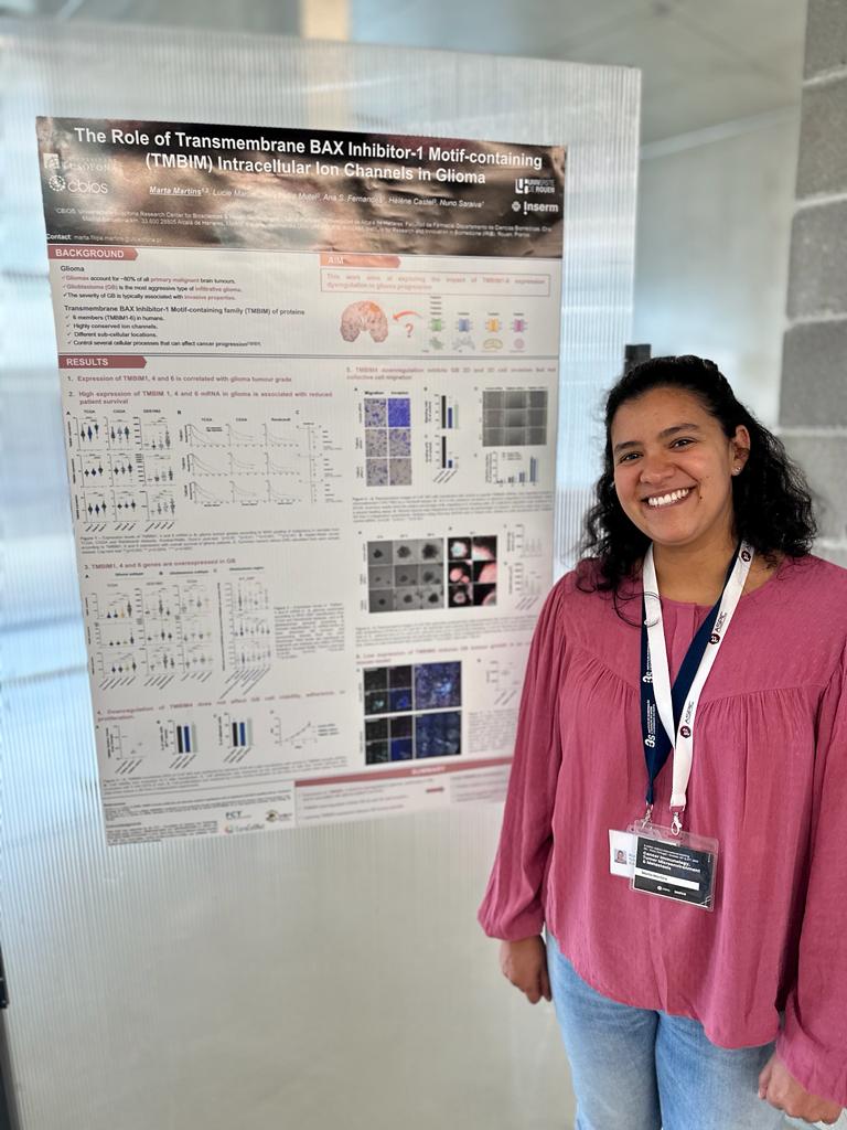 Marta Martins (@marta_martins31) on Twitter photo "The role of Transmembrane BAX Inhibitor Motif-containing (TMBIM) Intracellular Ion Channels in Glioma", at The «III ASPIC-ASEICA International Meeting – Cancer Immunology, Tumor Microenvironment and Metastasis» <a href="/CBIOS_/">CBIOS</a> with @NunoSaraiva10 <a href="/Ana_S_Fernandes/">Ana Sofia Fernandes</a>.
<a href="/ASPICancro/">ASPIC - Assoc. Port. de Investigação em Cancro</a> "The role of Transmembrane BAX Inhibitor Motif-containing (TMBIM) Intracellular Ion Channels in Glioma", at The «III ASPIC-ASEICA International Meeting – Cancer Immunology, Tumor Microenvironment and Metastasis» <a href="/CBIOS_/">CBIOS</a> with @NunoSaraiva10 <a href="/Ana_S_Fernandes/">Ana Sofia Fernandes</a>.
<a href="/ASPICancro/">ASPIC - Assoc. Port. de Investigação em Cancro</a>