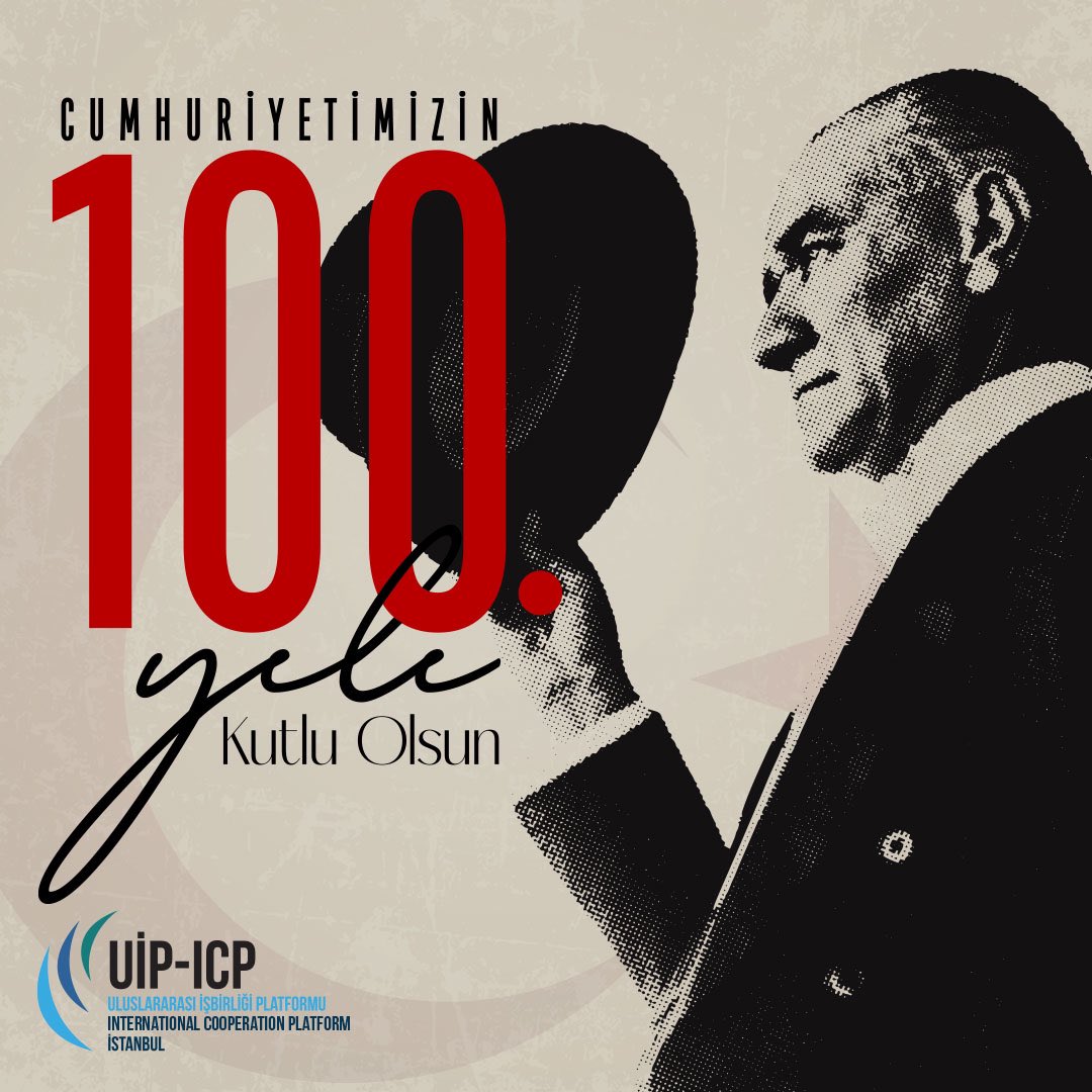Ulu Önder Mustafa Kemal Atatürk’ün önderliğinde başlatılan Kurtuluş Savaşı’nın başarı ile neticelenmesi sonucunda ilan edilen Cumhuriyet ile Egemenlik Kayıtsız Şartsız Millete verildi.
Kurduğun Cumhuriyet’i ilelebet yaşatmaya devam edeceğiz.
CUMHURİYET’İMİZİN 100.YILI KUTLU OLSUN