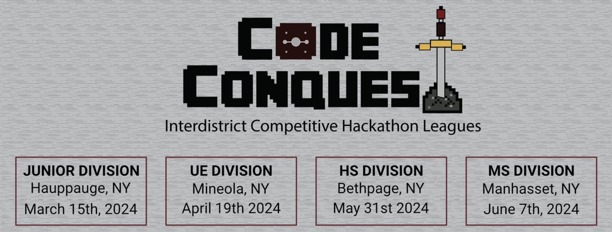 kid_OYO's tweet photo. Dates + locations set for #CodeConquest24 #K12CS Inter-District Hackathons! @OYOclass 

https://t.co/T0tJfJGIaZ https://t.co/iNjIhkBKPJ