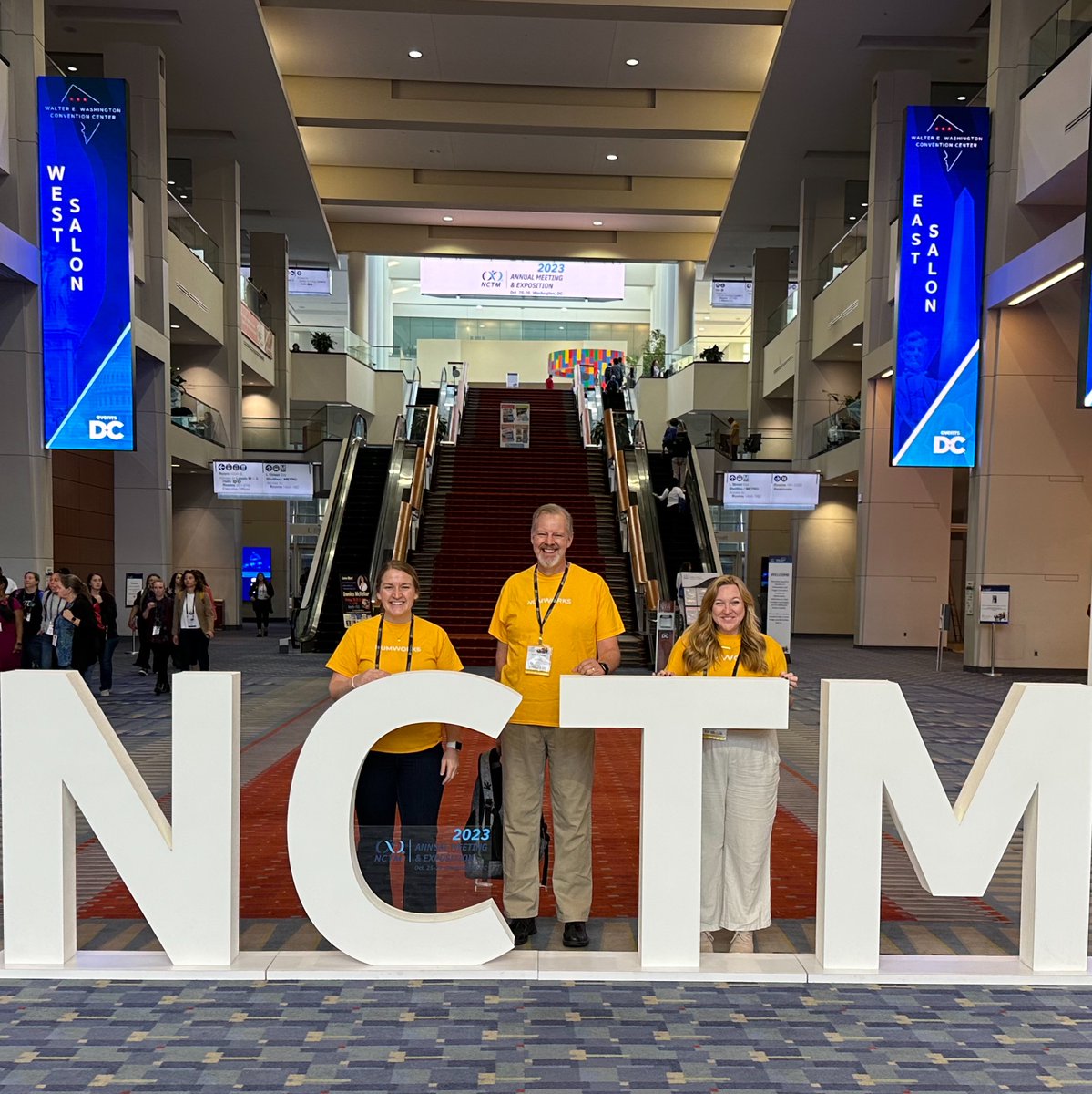 NumWorks's tweet photo. It’s your final day to visit the NumWorks booth at NCTM! Come to booth 204 to enter our Ultimate SWAG giveaway and learn about NumWorks!

#NCTMDC23 #MTBoS #iteachmath https://t.co/7aHN5ivn1w