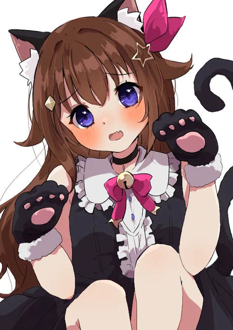 ハロウィンなので黒猫にしてみた。 #soraArt 