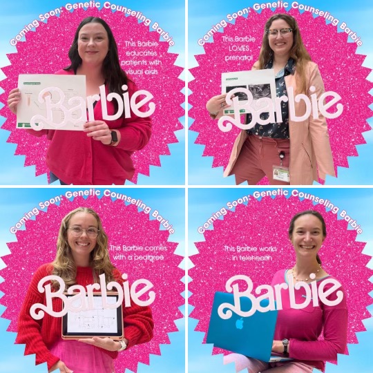 Wake Forest Biomedical Graduate Programs (@wfubiomedgrad) on Twitter photo Hi #genechat ! These Barbies are future genetic counselors! Please LIKE this to vote for Wake Forest's Genetic Counseling Program to win #Hallogene23 and retweet to help us get more visibility! We are all Kenough! <a href="/ASGCGP/">Augie-Sanford GCGP</a> #Hallogene #genechat Hi #genechat ! These Barbies are future genetic counselors! Please LIKE this to vote for Wake Forest's Genetic Counseling Program to win #Hallogene23 and retweet to help us get more visibility! We are all Kenough! <a href="/ASGCGP/">Augie-Sanford GCGP</a> #Hallogene #genechat