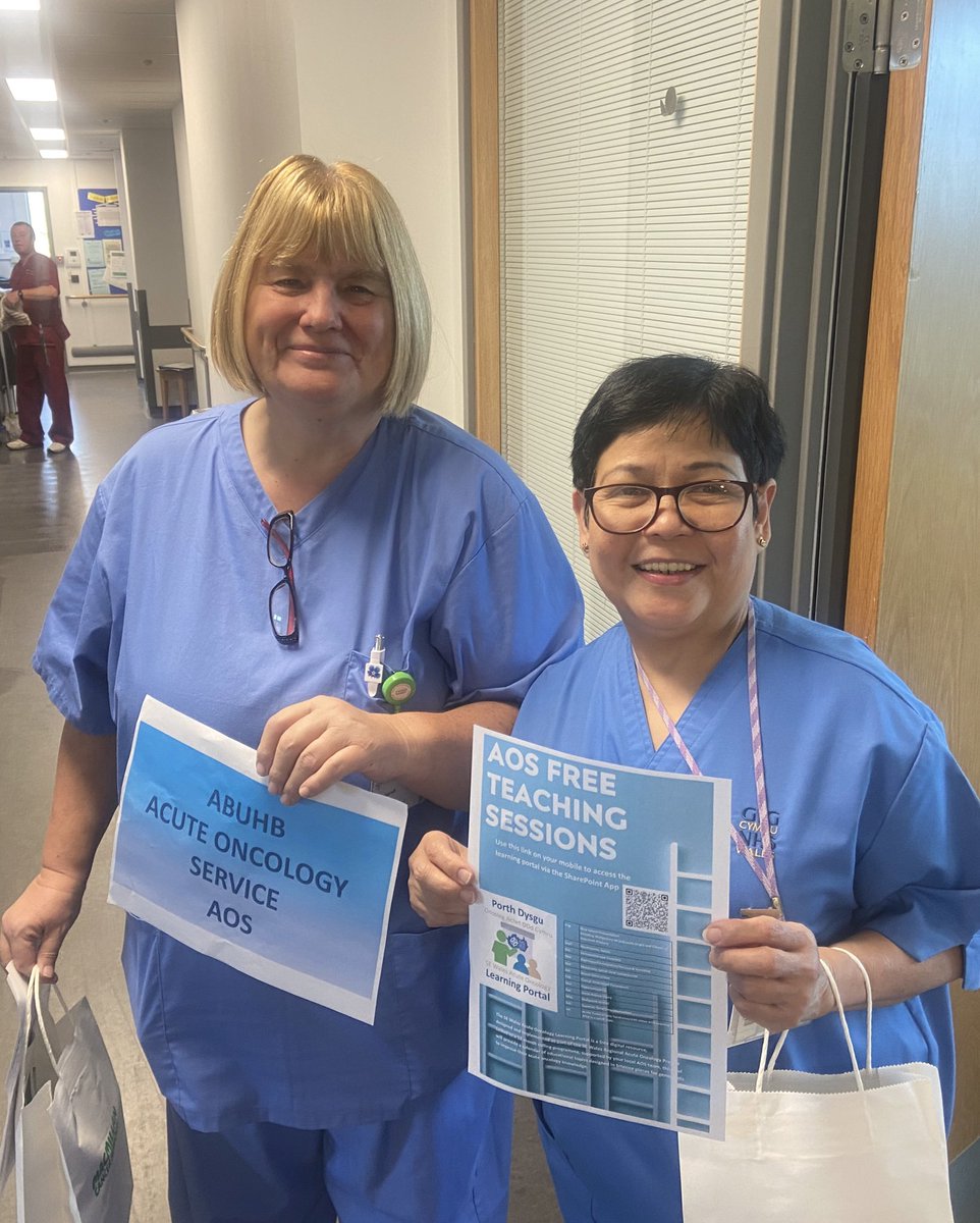 ACUTE ONCOLOGY ANEURIN BEVAN UNIVERSITY HOSPITAL (@abb_aos) on Twitter photo Great afternoon for <a href="/ABB_AOS/">ACUTE ONCOLOGY ANEURIN BEVAN UNIVERSITY HOSPITAL</a> at YYF <a href="/AneurinBevanUHB/">Aneurin Bevan University Health Board</a> speaking to staff all things #AosAwarenessWeek discussing that AOS is everyone’s responsibility <a href="/WalesCancerNet/">Tîm Cenedlaethol Canser | National Cancer Team</a> <a href="/WalesCancer/">Wales Cancer Alliance</a> <a href="/CEOabuhb/">Nicola Prygodzicz</a> <a href="/UKAOSociety/">UK Acute Oncology Society</a> Great afternoon for <a href="/ABB_AOS/">ACUTE ONCOLOGY ANEURIN BEVAN UNIVERSITY HOSPITAL</a> at YYF <a href="/AneurinBevanUHB/">Aneurin Bevan University Health Board</a> speaking to staff all things #AosAwarenessWeek discussing that AOS is everyone’s responsibility <a href="/WalesCancerNet/">Tîm Cenedlaethol Canser | National Cancer Team</a> <a href="/WalesCancer/">Wales Cancer Alliance</a> <a href="/CEOabuhb/">Nicola Prygodzicz</a> <a href="/UKAOSociety/">UK Acute Oncology Society</a>
