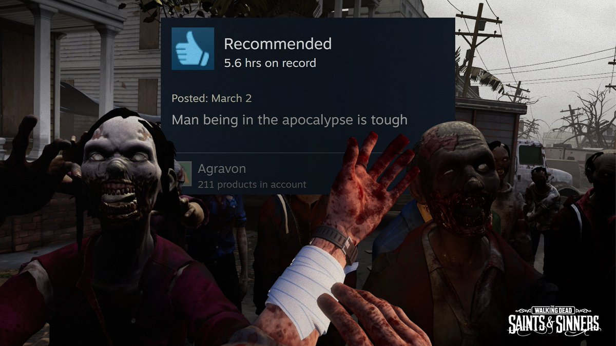 TWD Saints & Sinners tweet media