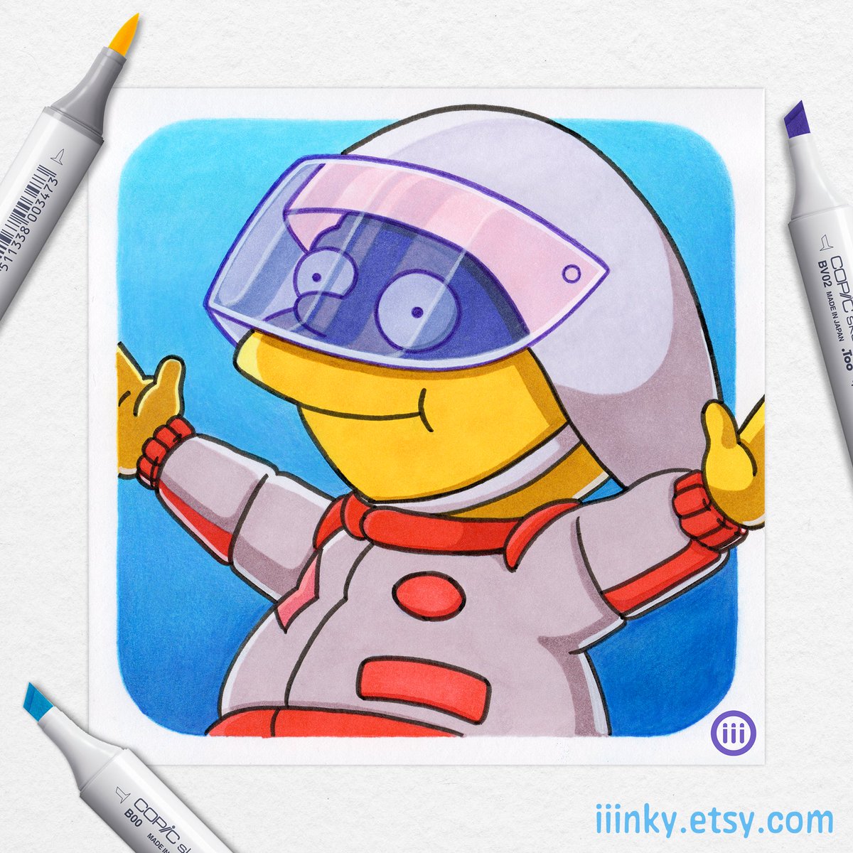 iiinky_'s tweet photo. Martin Prince for Day 5 of #inkhomer 🏎️
#martinprince #TheSimpsons #markerart https://t.co/w0jKUf52qq