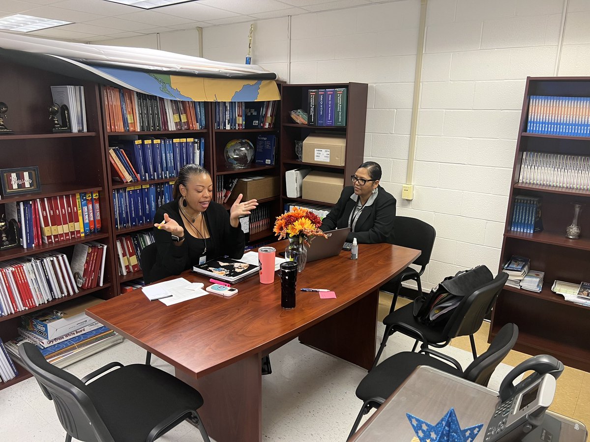 PPS Social Studies Elementary Specialist working on Benchmarks. #PPSShines <a href="/PortsVASchools/">Portsmouth Schools</a>