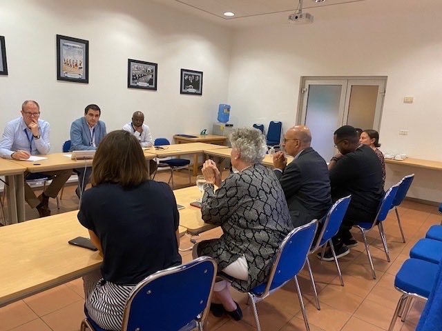 harlemdesir's tweet photo. Good discussion with Ruben Alba Aguilera, acting Head of Cooperation @EUinNigeria, on the EU humanitarian and development work in Nigeria and our ongoing cooperation. Thank you @EUinNigeria and @eu_echo for your support! ⁦@RESCUEorg⁩ ⁦@BabaTOjay⁩ https://t.co/0F0LgIQvcN