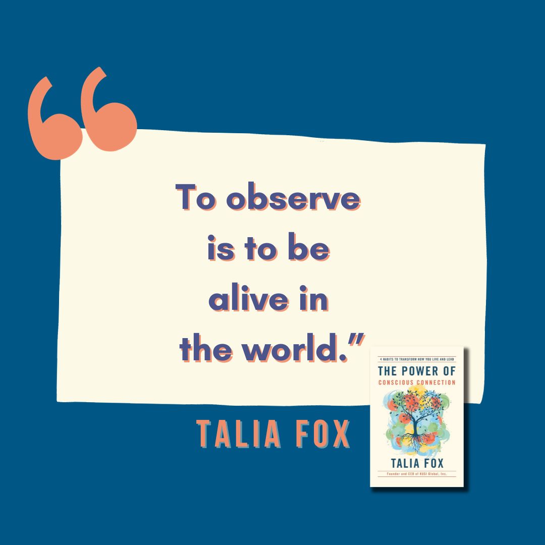 TaliaFoxSpeaks's tweet image. Are you ready to wake up and be more mindful of the environment around you and its potential? Unleash "The Power of Conscious Connection" and pre-order my new book here: a.co/d/aLNa2bT

#ConsciousConnection #Leadership #NewBook #WellBeing #SelfHelp
