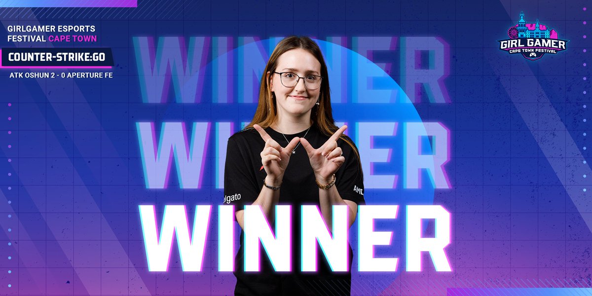 It's game 2 and match for <a href="/ATKesportsGG/">ATK Esports</a>! They move on to the <a href="/CounterStrike/">CS2</a> Upper Bracket final!

#girlgamer #girlgamerglobal #girlgamercapetown