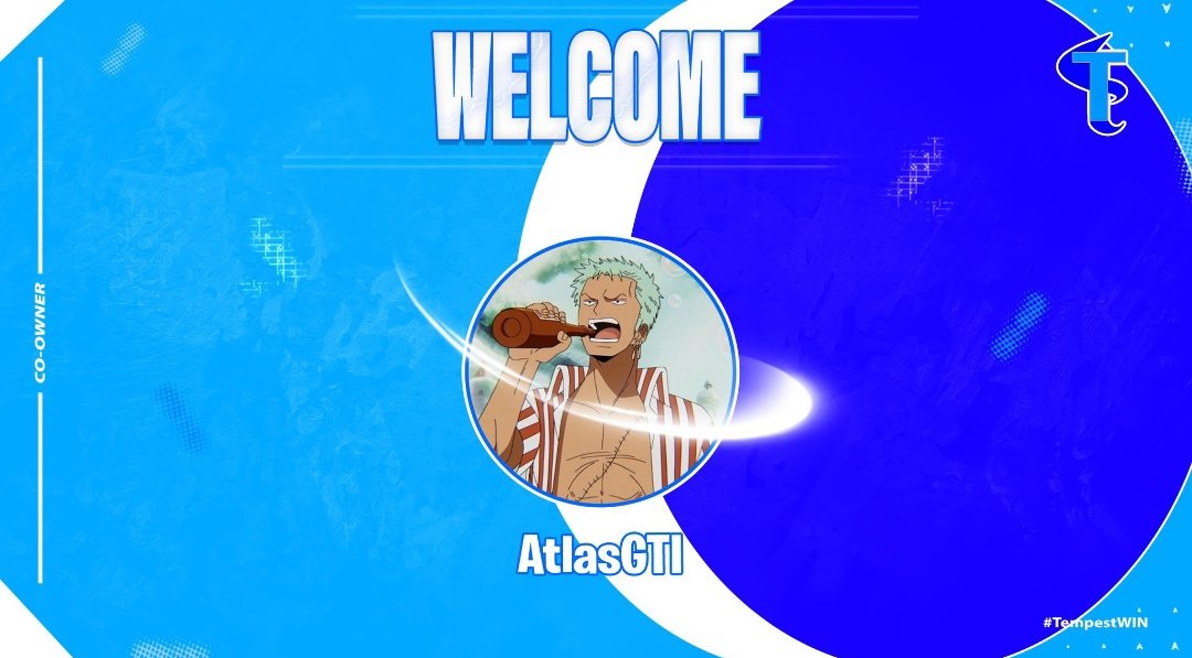 Tempestesport_'s tweet photo. Nous annonçons officiellement le nouveau  Co-Owner  

-@AtlasGTI https://t.co/7NhlthAZSk