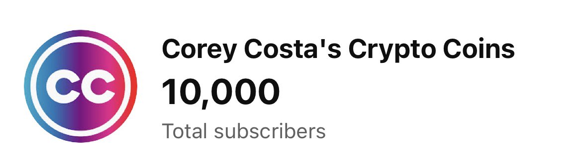 coreycosta123's tweet image. 🚨 Thank You All Of You, I Love You All!

✅ I Want To Take The Time Out To Thank The $HEX #HEX And #PulseChain Community! 

✅ I Have Officially Breached 10,000 Subscribers. I Wouldn’t Have Been Able To Achieve This Without All Of You! Thank You, From The Bottom Of My Heart!