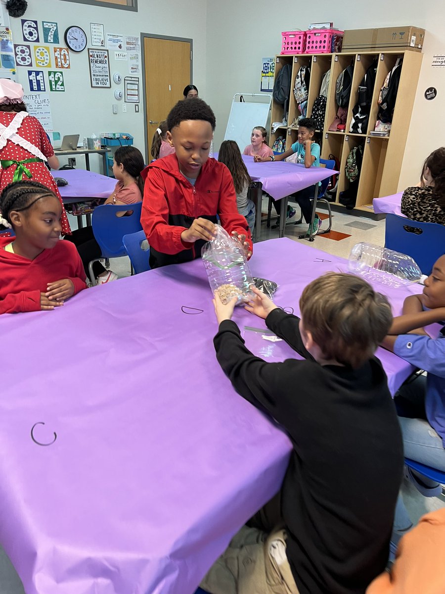 MsBennettROSA's tweet photo. What’s more fun- a half day with work or a half day with FUN work?!?🤔 My students enjoyed building their Eco-columns for science today to continue their study of ecosystems. Can’t wait to watch them make observations in the next coming months. 
@ROSArockets @ROSAMrsEller https://t.co/VHTow4u36Z