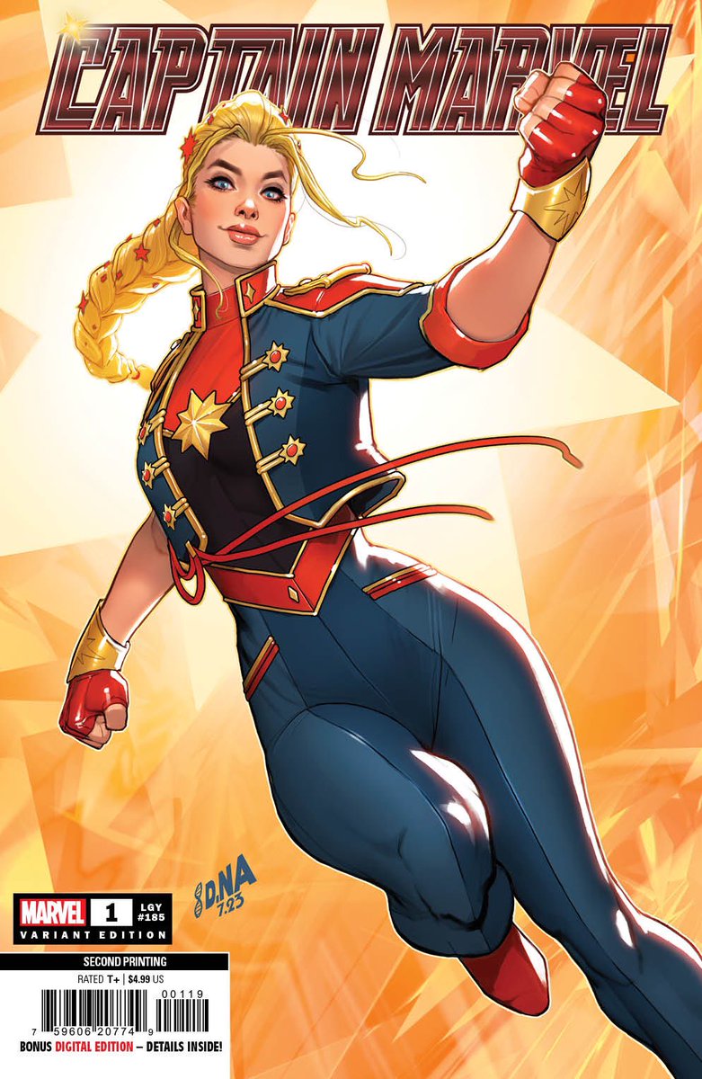 Oh my god. CAPTAIN MARVEL #1 is completely sold out!!!! We're getting a second printing with not just one, but TWO variant covers soon to be revealed!! You did this. Thank you so, so much. 🌟💙 And as always, support your local comic book shops! If you want these, let em know!