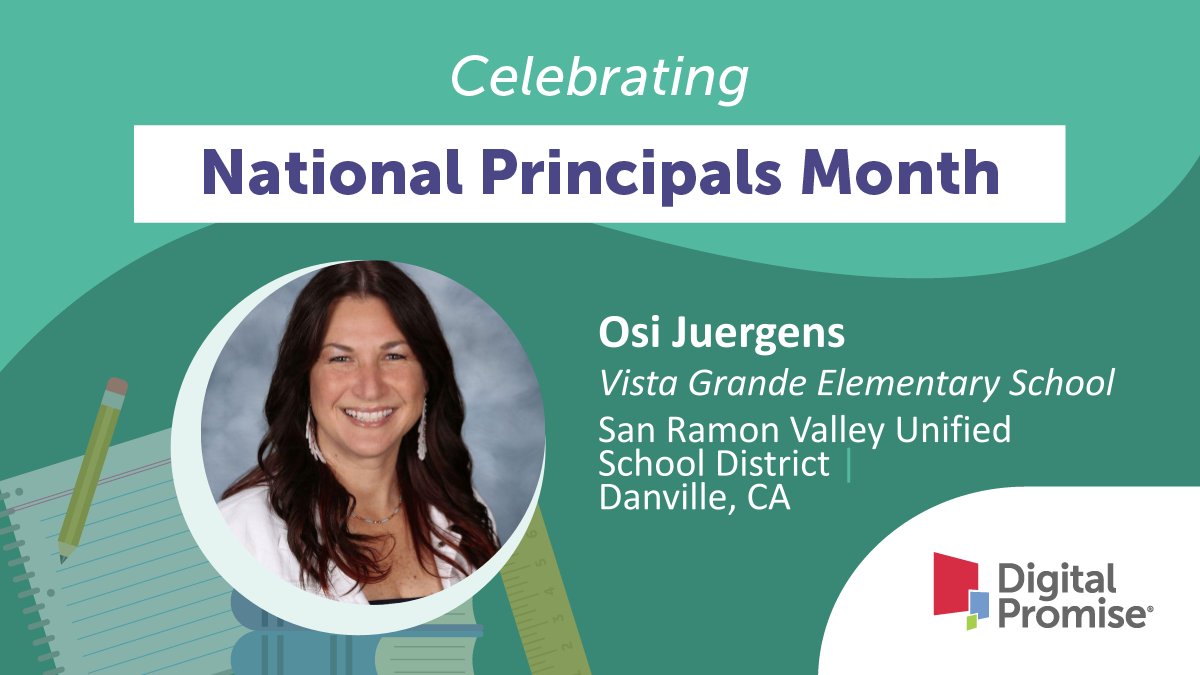 Principal Osi Juergens' <a href="/VGFalcons/">Vista Grande Falcons</a> <a href="/SRVUSD1/">SRVUSD</a> standout achievement has been the unwavering dedication to SEL for all students. She has built &amp; fostered an inclusive &amp; empathetic environment where every student's emotional well-being is top priority. #ThankAPrincipal <a href="/DPLeague/">League of Innovative Schools</a>