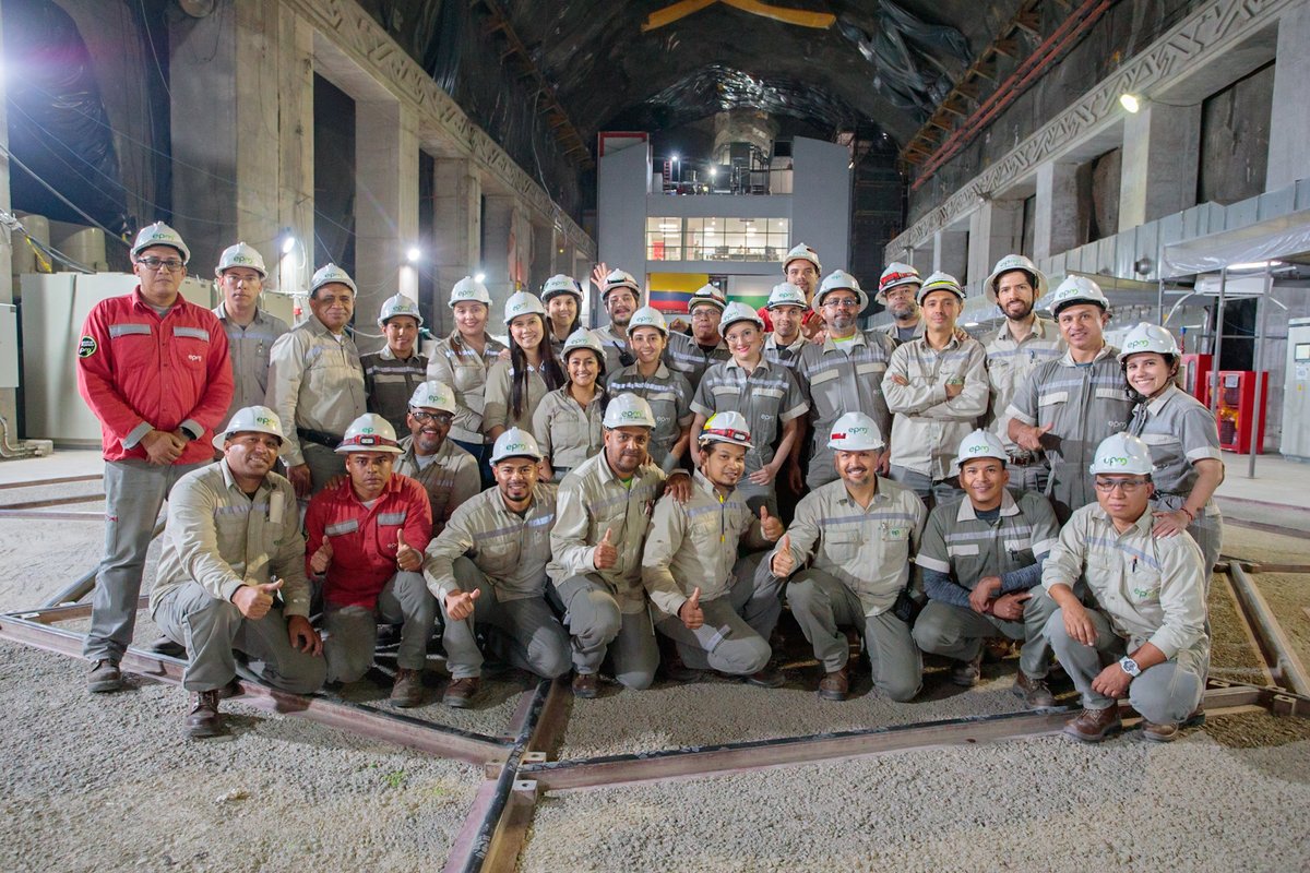 Byronmiranco's tweet photo. Qué felicidad, poder ver cómo EPM logra poner en funcionamiento la tercera y cuarta turbina de Hidroituango. Solo queda agradecimiento al equipo por hacer realidad este sueño que parecía inalcanzable en su momento. https://t.co/fcnXjO0nqx