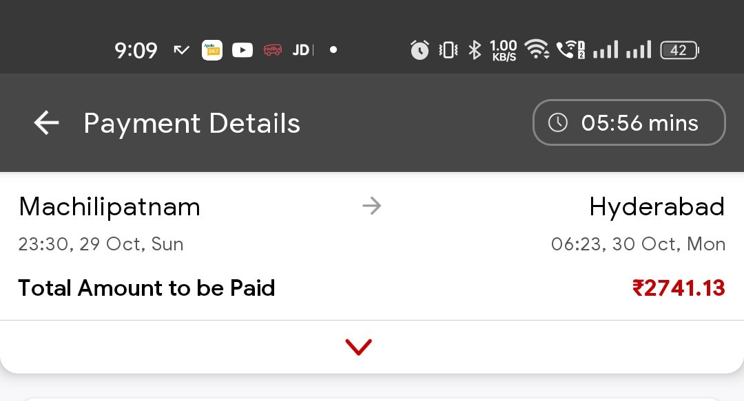 teja_vms's tweet image. @AndhraPradeshCM #APRTC 
Machlipatnam to Hyderabad ki around 3k ah 🥺😶😶😳😳😳
Darunam ra edhi maha darunam