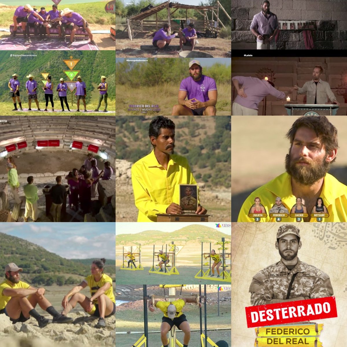 OpinionMaker16's tweet photo. El haber traicionado a Andrés y su nefasta actitud chulesca desde que empezó a juntarse con Mensabe/Mierd@be hizo que el karma le cayera a Federico Del Real alias Fede. 

#LaIsla #FueraFede https://t.co/uXrk3g83hu