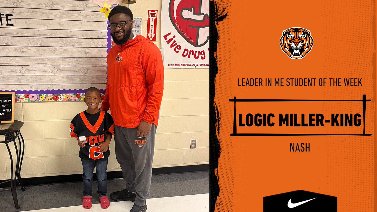 LEADER IN ME STUDENT OF THE WEEK #PTK