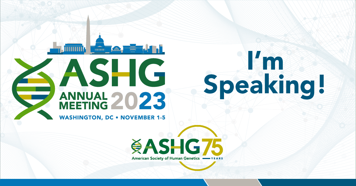 I'm presenting my mtDNA heteroplasmy study at #ASHG23 !

📍Session 065 - Dysfunction of the power house: Mitochondrial disorders
📍Nov 3 13:45-14:00 ET
📍Conv Ctr/Room 147A/Level 1