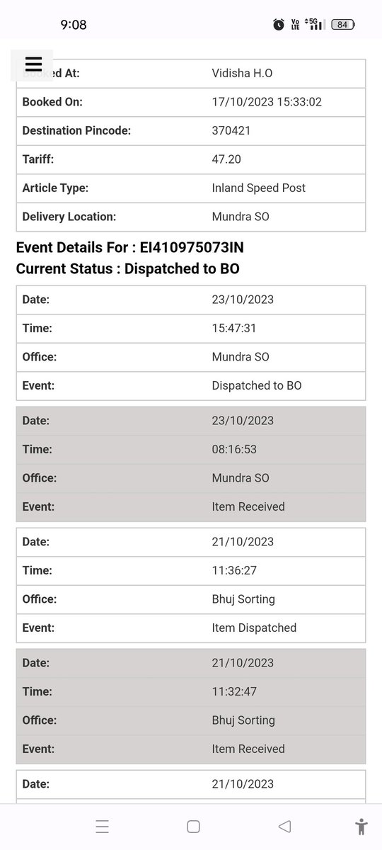 IMGDJHA's tweet photo. @AshwiniVaishnaw Sir, 
The unprofessional behaviour with the customer and delay in delivery will not only demean the Indian post but also have an impact on business as well. We expect a strong message from your end. https://t.co/YTeT2QFJd9