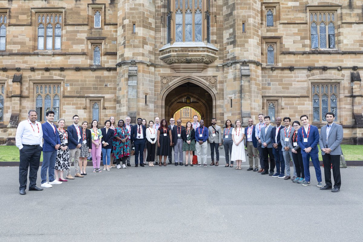 binzhouzb's tweet photo. It was a great honour to join the @worldheartfed Emerging Leaders for an inspiring week in @Sydney_Uni. There is so much to learn and I am very pleased to share the experience with a group amazing people from around the world!

@Imperial_Jameel @ImperialSPH https://t.co/MUzzsGIcDl