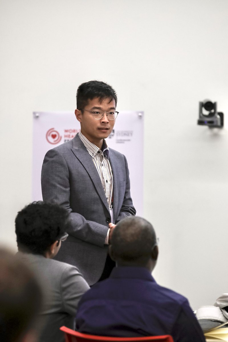 binzhouzb's tweet photo. It was a great honour to join the @worldheartfed Emerging Leaders for an inspiring week in @Sydney_Uni. There is so much to learn and I am very pleased to share the experience with a group amazing people from around the world!

@Imperial_Jameel @ImperialSPH https://t.co/MUzzsGIcDl