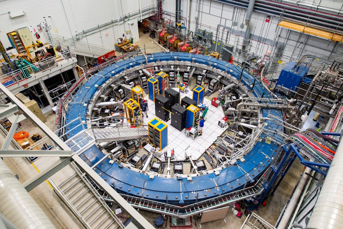 cockcroft_news's tweet photo. Muon g-2 experiment blurs distinction between accelerator and particle physics - Find out more about the importance of accelerator science and detailed knowledge about the beam dynamics for the breakthrough Muon g-2 experiment.
#AcceleratingNews
https://t.co/MvInqX0fsp https://t.co/ZtMZxyydeb