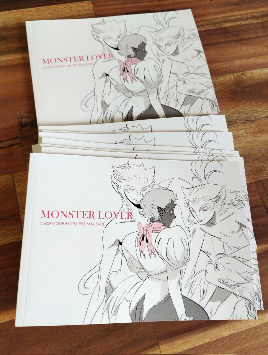 MONSTER LOVER ZINE ARRIVED LOOK AT THE BABY
