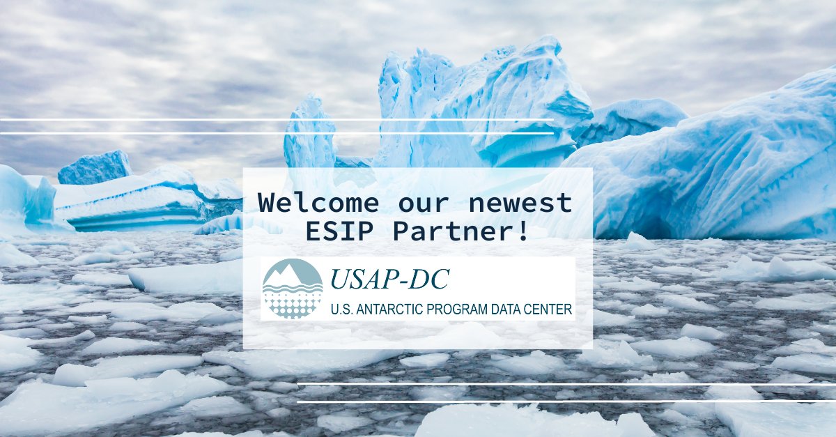 ESIPfed's tweet image. Welcome our newest ESIP Partner, U.S. Antarctic Program Data Center (USAP-DC)!

➡️ Check out their website: usap-dc.org &amp;amp; YouTube channel with recorded past webinars: lnkd.in/gDQGrHhF

#EarthScienceData #Antarctica