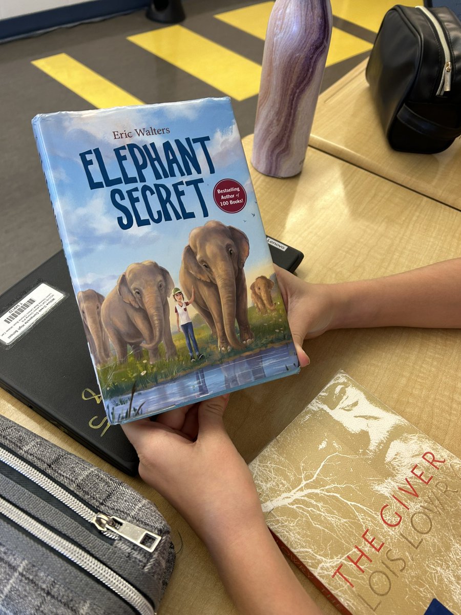 I recommended Elephant Secret by <a href="/EricRWalters/">Eric Walters</a> yesterday to my student. Today I asked her if she was enjoying it. She read 200 pages last night. I would say that she is enjoying it!